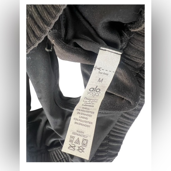 ALO Yoga Glimmer Scoop Neck Bra - Picture 6 of 7